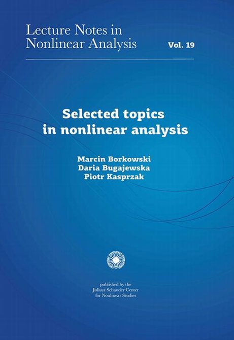 ebooki: Selected topics in nonlinear analysis &ndash; ebook