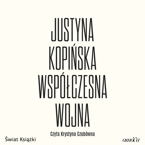 audiobooki: Wsp&oacute;łczesna wojna &ndash; audiobook