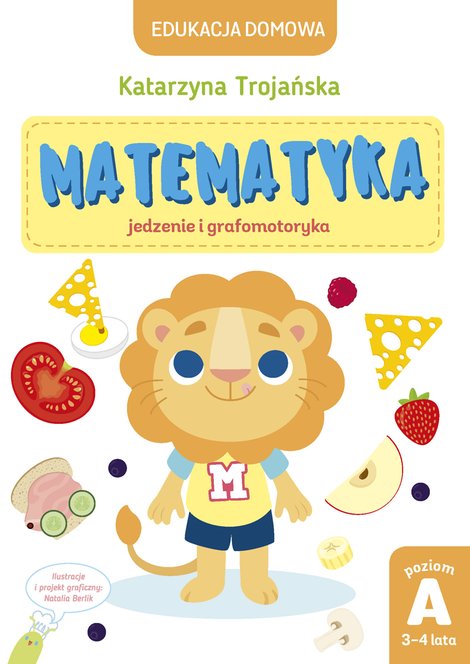 ebooki: Matematyka - jedzenie i grafomotoryka. Poziom A, 3-4 lata &ndash; ebook
