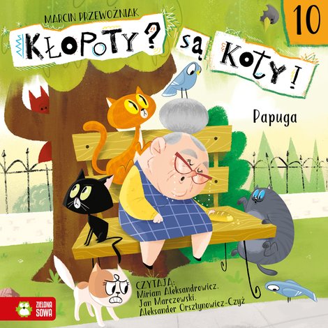 audiobooki: Kłopoty? Są koty! Kłopoty? Są koty! Papuga &ndash; audiobook