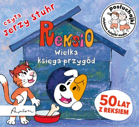 audiobooki: Posłuchajki. Reksio. Wielka księga przyg&oacute;d &ndash; audiobook