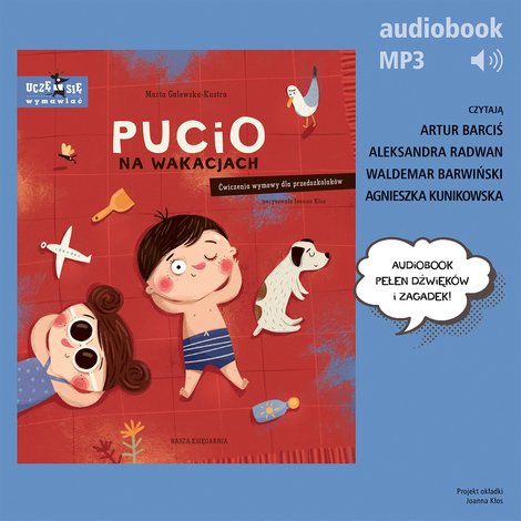 audiobooki: Pucio na wakacjach. Zabawy i zagadki słuchowe dla dzieci &ndash; audiobook
