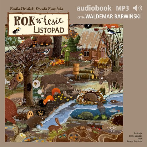 audiobooki: Rok w lesie. Listopad &ndash; audiobook
