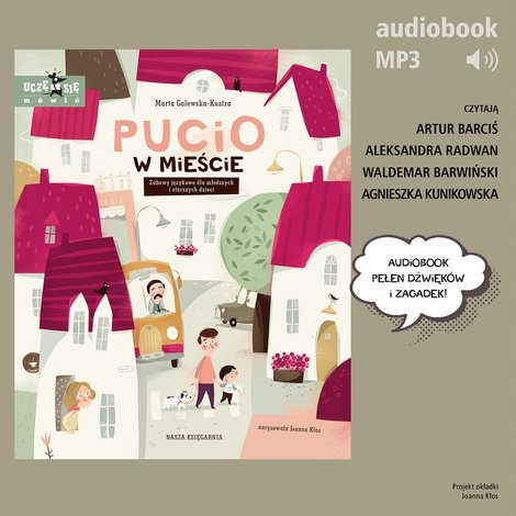 audiobooki: Pucio w mieście. Zabawy i zagadki słuchowe dla dzieci &ndash; audiobook