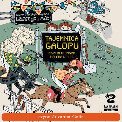 audiobooki: Biuro Detektywistyczne Lassego i Mai Tom 17: Tajemnica galopu – audiobook