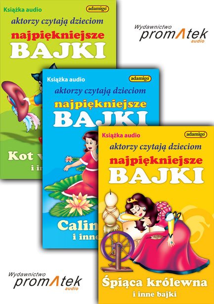 audiobooki: PAKIET: Aktorzy czytają dzieciom NAJPIĘKNIEJSZE BAJKI  - ZESTAW  II &ndash; audiobooki