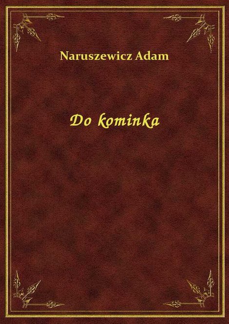 ebooki: Do kominka &ndash; ebook