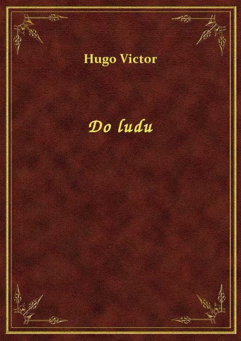 ebooki: Do ludu &ndash; ebook