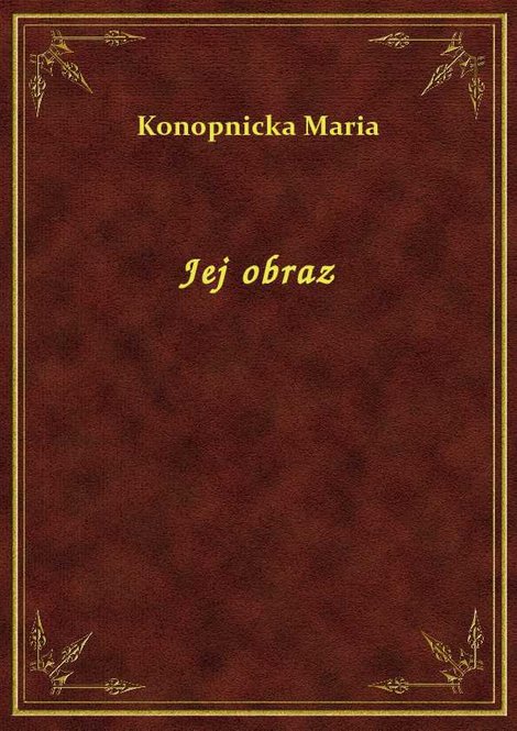 ebooki: Jej obraz &ndash; ebook