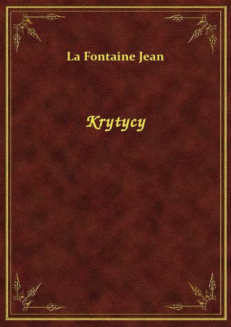 ebooki: Krytycy – ebook