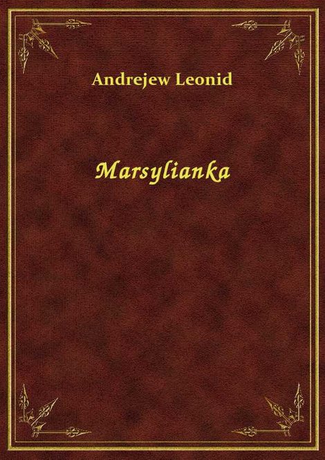 ebooki: Marsylianka &ndash; ebook