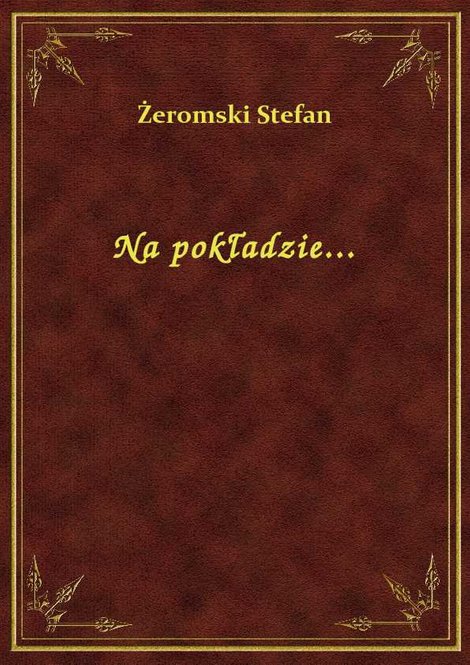 ebooki: Na pokładzie... &ndash; ebook