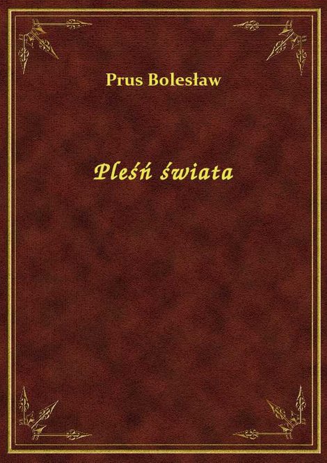 ebooki: Pleśń świata – ebook