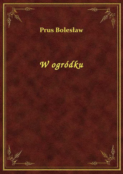 ebooki: W ogr&oacute;dku &ndash; ebook