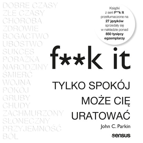 audiobooki: F**k it. Tylko spokój może cię uratować – audiobook