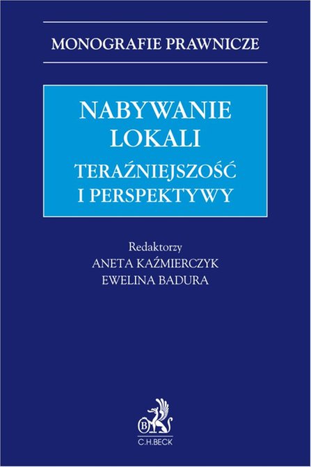 ebooki: Nabywanie lokali. Teraźniejszość i perspektywy &ndash; ebook