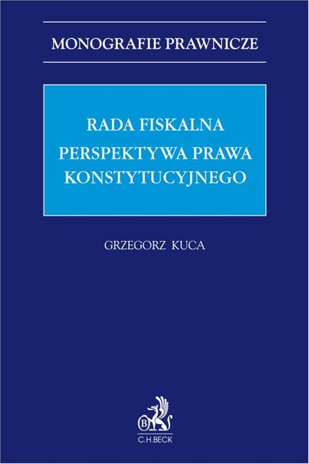 ebooki: Rada Fiskalna. Perspektywa prawa konstytucyjnego – ebook
