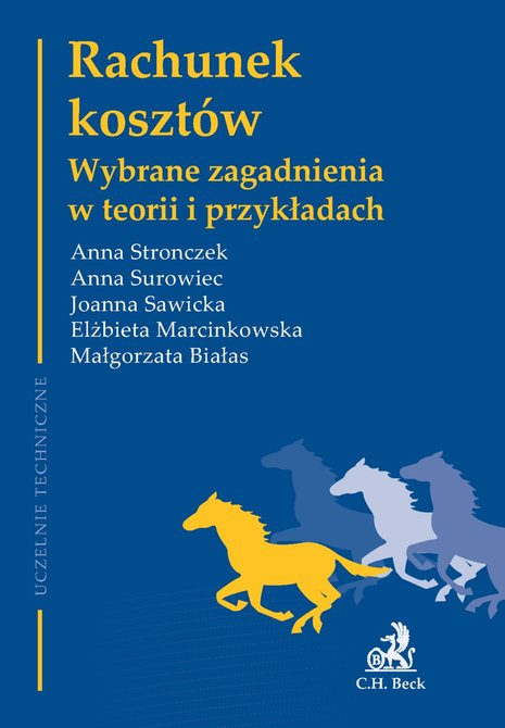 ebooki: Rachunek koszt&oacute;w. Wybrane zagadnienia w teorii i przykładach &ndash; ebook
