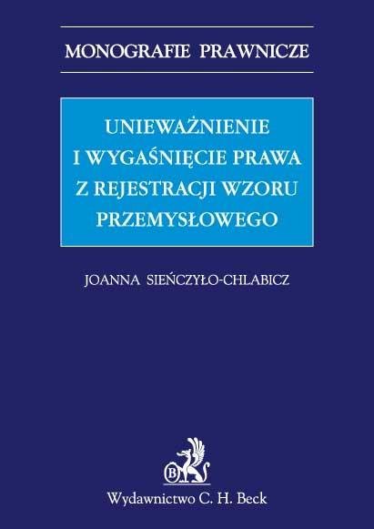 ebooki: Unieważnienie i wygaśnięcie prawa z rejestracji wzoru przemysłowego &ndash; ebook