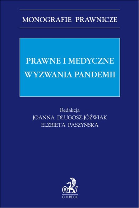 ebooki: Prawne i medyczne wyzwania pandemii &ndash; ebook