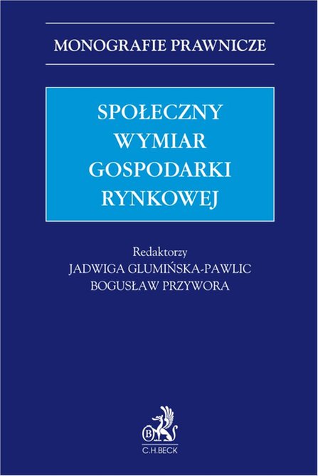 ebooki: Społeczny wymiar gospodarki rynkowej &ndash; ebook