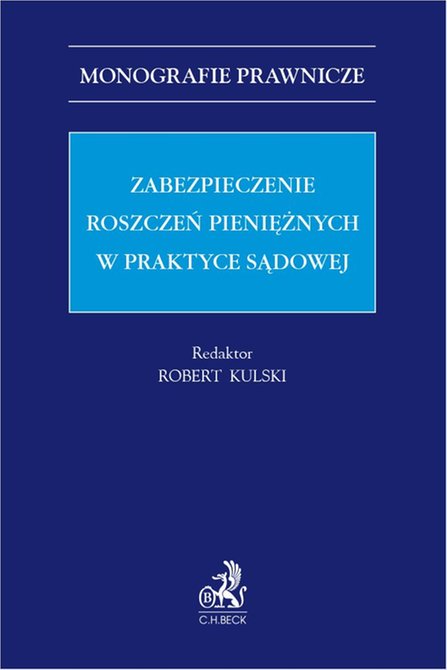 ebooki: Zabezpieczenie roszczeń pieniężnych w praktyce sądowej &ndash; ebook