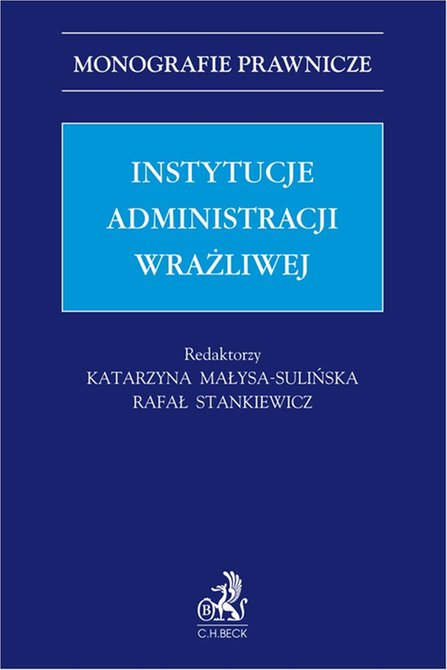 ebooki: Instytucje administracji wrażliwej &ndash; ebook