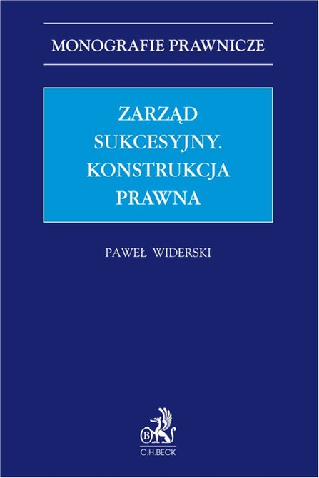 ebooki: Zarząd sukcesyjny. Konstrukcja prawna &ndash; ebook