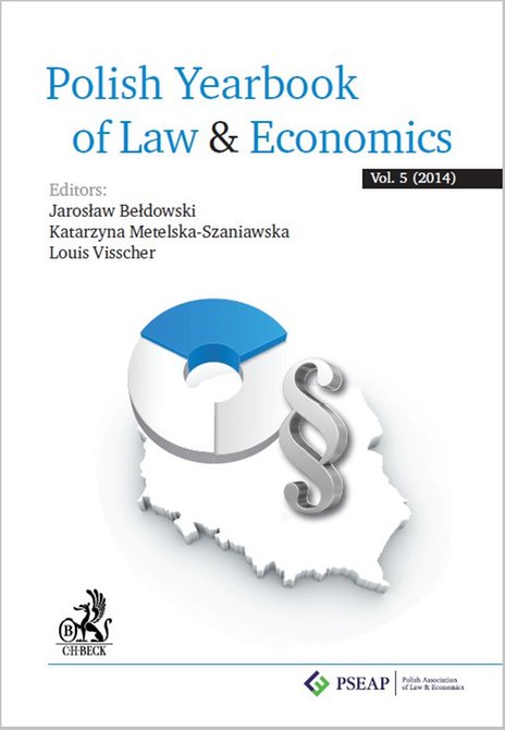 ebooki: Polish Yearbook of Law&Economics Vol. 5 (2014) &ndash; ebook