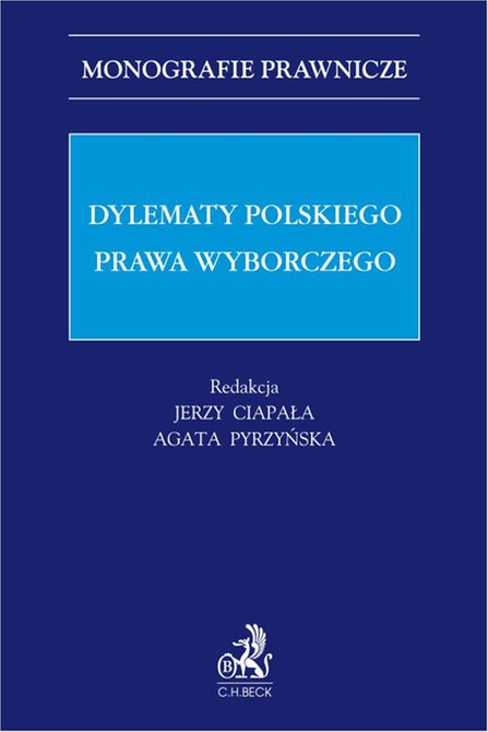 ebooki: Dylematy polskiego prawa wyborczego &ndash; ebook