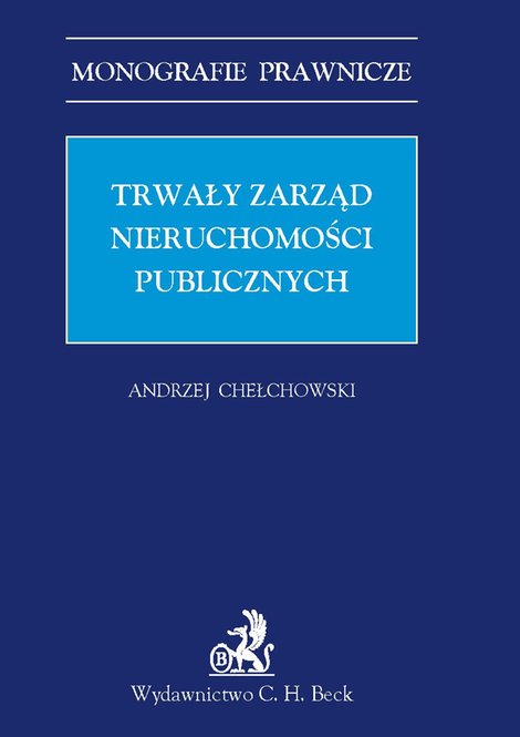 ebooki: Trwały zarząd nieruchomości publicznych &ndash; ebook
