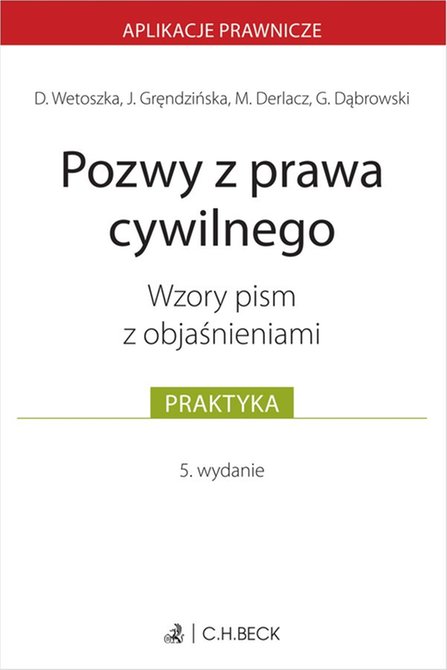 ebooki: Pozwy z prawa cywilnego. Wzory pism z objaśnieniami &ndash; ebook