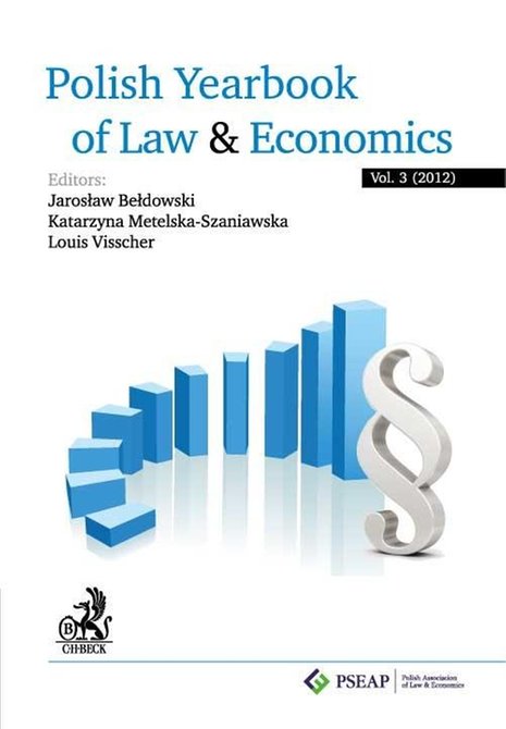 ebooki: Polish Yearbook of Law and Economics. Vol. 3 (2012) &ndash; ebook