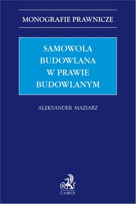 ebooki: Samowola budowlana w prawie budowlanym &ndash; ebook