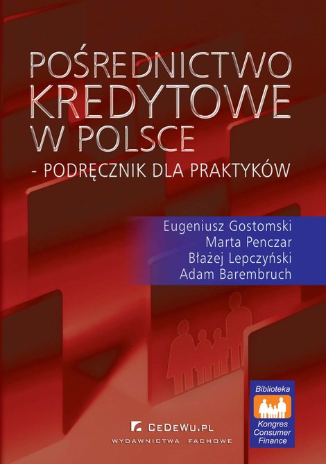ebooki: Pośrednictwo kredytowe w Polsce - podręcznik dla praktyków – ebook
