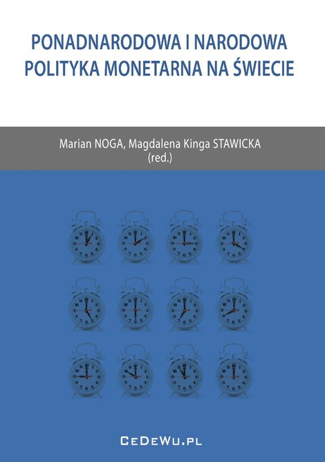 ebooki: Ponadnarodowa i narodowa polityka monetarna na świecie &ndash; ebook