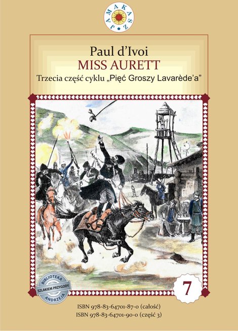 ebooki: Miss Aurett. Cykl "Pięć Groszy Lavarede'a" część III – ebook