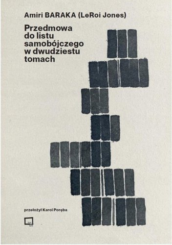 ebooki: Przedmowa do listu samob&oacute;jczego w dwudziestu tomach &ndash; ebook