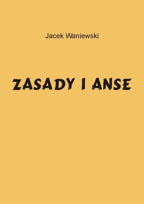 ebooki: Zasady i Anse – ebook