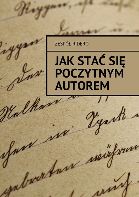 ebooki: Jak stać się poczytnym autorem – ebook