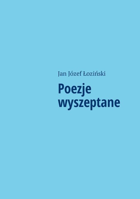 ebooki: Poezje wyszeptane &ndash; ebook