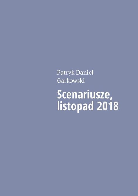 ebooki: Scenariusze, listopad 2018 – ebook