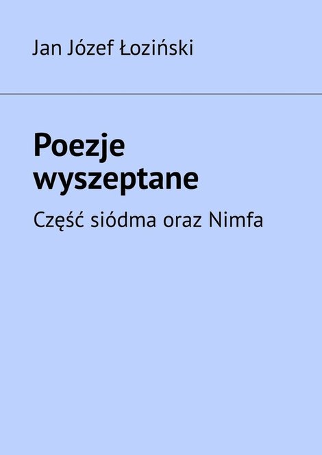 ebooki: Poezje wyszeptane &ndash; ebook