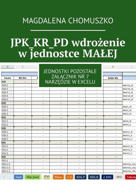 ebooki: JPK_KR_PD wdrożenie w&nbsp;jednostce MAŁEJ &ndash; ebook