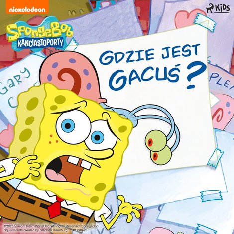 audiobooki: SpongeBob Kanciastoporty - Gdzie jest Gacuś? &ndash; audiobook