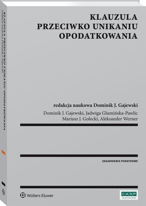 ebooki: Klauzula przeciwko unikaniu opodatkowania &ndash; ebook