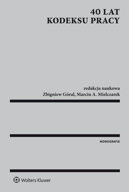 ebooki: 40 lat Kodeksu pracy &ndash; ebook