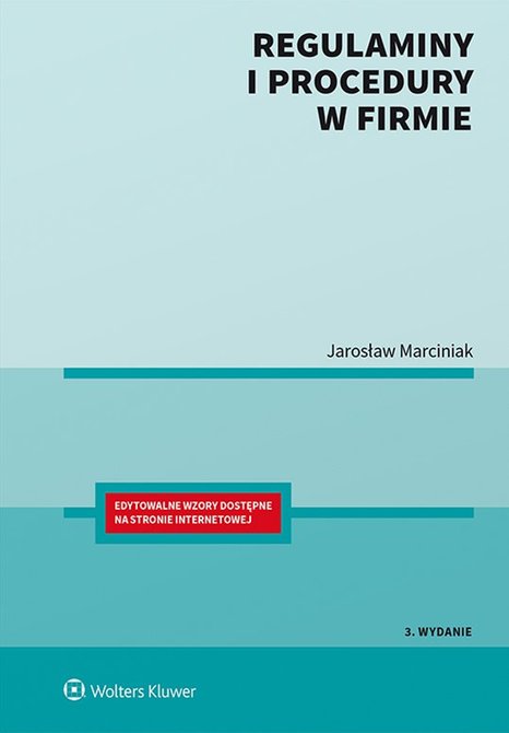 ebooki: Regulaminy i procedury w firmie – ebook