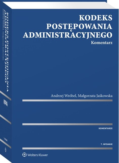ebooki: Kodeks postępowania administracyjnego. Komentarz &ndash; ebook