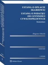 ebooki: Ustawa o opłacie skarbowej. Ustawa o podatku od czynności cywilnoprawnych. Komentarz &ndash; ebook